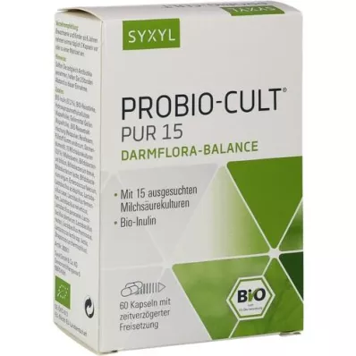 PROBIO-Cult Pur 15 kapsul Syxyl, 60 kapsul