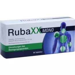 RUBAXX Mono tablete, 80 kosov