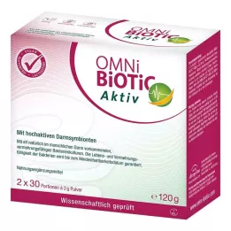 OMNI BiOTiC aktivni prah, 2X60 g