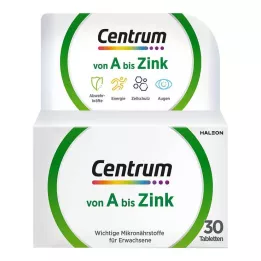 CENTRUM A-Cink tablete, 30 kapsul