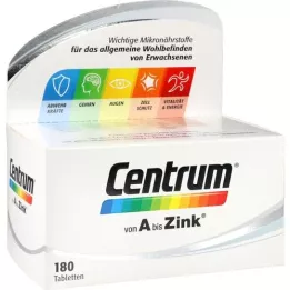 CENTRUM A-Cink tablete, 180 kapsul