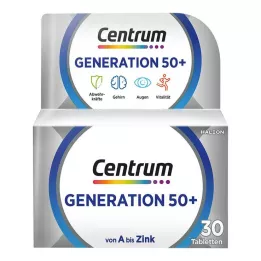 CENTRUM Generacija 50+ tablete, 30 kapsul