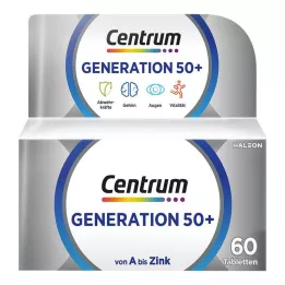 CENTRUM Generacija 50+ Tablete, 60 kapsul