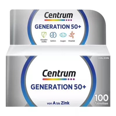 CENTRUM Generacija 50+ Tablete, 100 kapsul