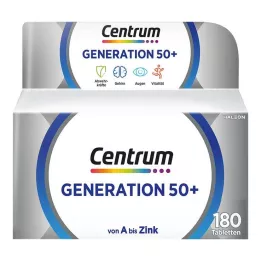 CENTRUM Generacija 50+ Tablete, 180 kapsul
