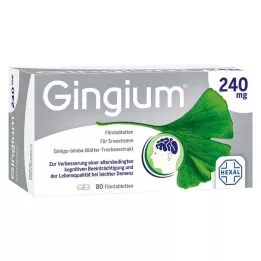 GINGIUM 240 mg filmsko obložene tablete, 80 kosov