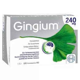GINGIUM 240 mg filmsko obložene tablete, 120 kosov