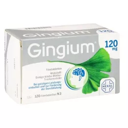 GINGIUM 120 mg filmsko obložene tablete, 120 kosov