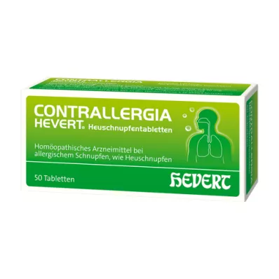 CONTRALLERGIA Hevert tablete proti senenemu nahodu, 50 kosov