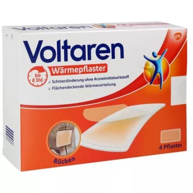 VOLTAREN Toplotni ometi za hrbet, 4 kosi