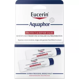 EUCERIN Aquaphor Protect &amp; Obnovitveno mazilo, 2X10 ml
