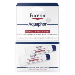 EUCERIN Aquaphor Protect &amp; Obnovitveno mazilo, 2X10 ml