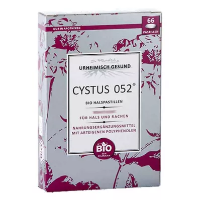 CYSTUS 052 bio pastile za grlo, 66 kos CYSTUS 052 bio pastile za grlo, 66 kos