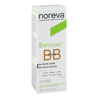 NOREVA Exfoliac obarvan BB-temna krema, 30 ml