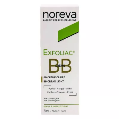 NOREVA Exfoliac obarvan BB-krema light, 30 ml