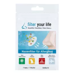 FILTER YOUR LIFE Nosni filter za alergike, velikost M, 7X2 kosov