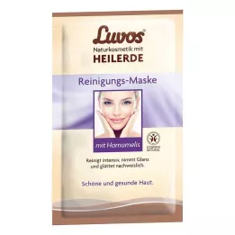 LUVOS Zdravilna glinena maska za čiščenje, naravna kozmetika, 2X7,5 ml