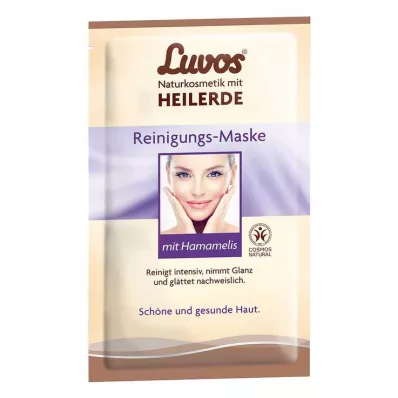 LUVOS Zdravilna glinena maska za čiščenje, naravna kozmetika, 2X7,5 ml