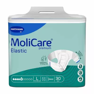 MoliCare® Premium Elastic Slip 5 kapljic velikost L, 30 kosov MoliCare® Premium Elastic Slip 5 kapljic velikost L, 30 kosov