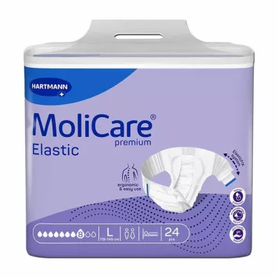 MoliCare® Premium Elastic Slip 8 kapljic velikost L, 24 kosov MoliCare® Premium Elastic Slip 8 kapljic velikost L, 24 kosov