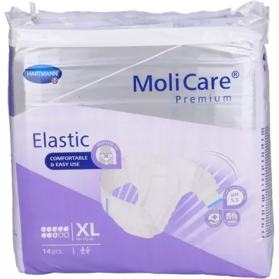 MOLICARE Premium Elastic Slip 8 kapljic velikosti XL, 14 kosov