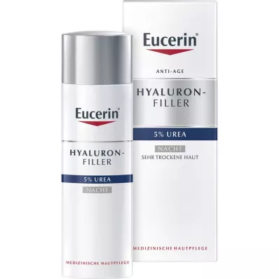 EUCERIN Anti-Age Hyaluron-Filler UREA Nočna krema, 50 ml