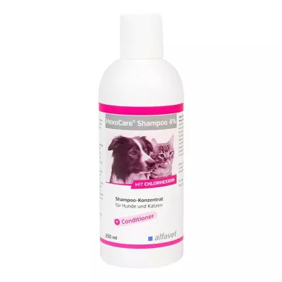 HEXOCARE Šampon 4% za pse in mačke, 250 ml