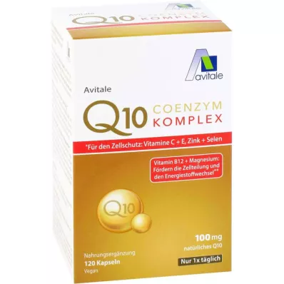 COENZYM Q10 100 mg kapsule+vitamini+minerali, 120 kosov