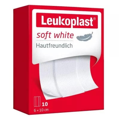 Leukoplast mehki obliž 6x10 cm, 10 kos