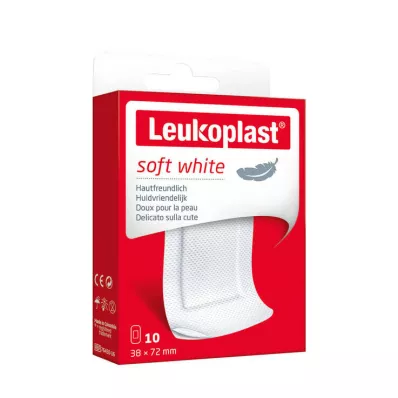 Leukoplast mehki trakovi 38x72 mm, 10 kosov