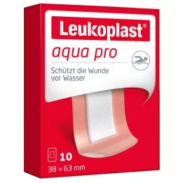 LEUKOPLAST trakovi aqua pro 38x63 mm, 10 kosov