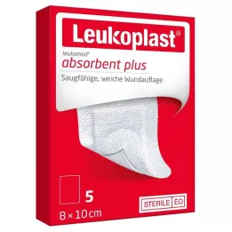 LEUKOPLAST Sterilna obloga za rane Leukomed 8x10 cm, 5 kosov