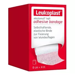 LEUKOPLAST Elastomull lepilni trak.elast.8 cmx4 m, 1 kos