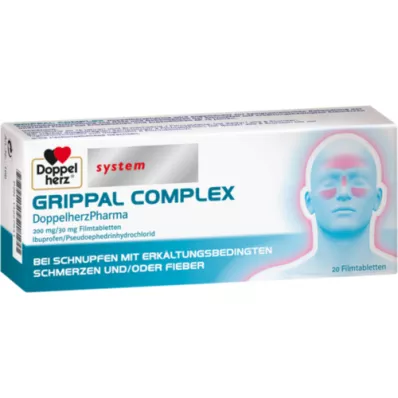GRIPPAL COMPLEX DoppelherzPharma 200 mg/30 mg FTA, 20 kosov