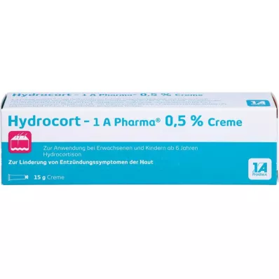 HYDROCORT-1A Pharma 0,5-odstotna krema, 15 g