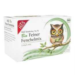 H&amp;S Ekološki čaj za dojenčke in otroke Fine Fennel Mix, 20X1,5 g