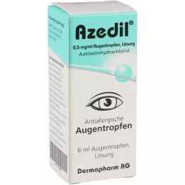 AZEDIL 0,5 mg/ml raztopina za kapljice za oči, 6 ml