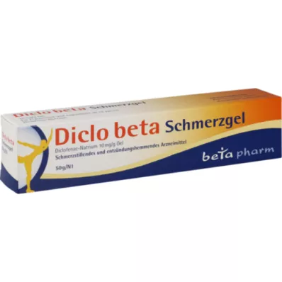 DICLO BETA Gel proti bolečinam, 50 g