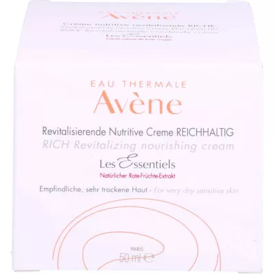 AVENE Les Essentiels revit.nutritive krema bogata, 50 ml