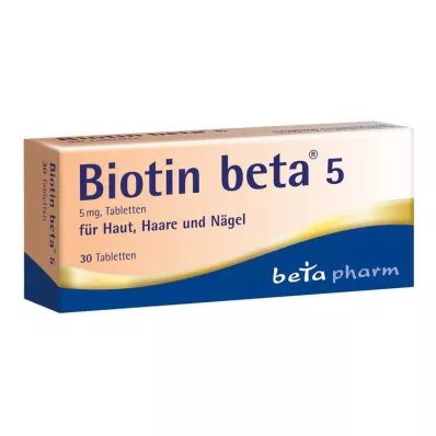 Biotin beta 5 tablete, 30 kom Biotin beta 5 tablete, 30 kom