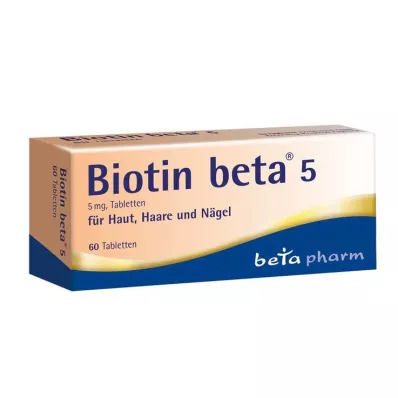 Tablete biotina beta 5, 60 tablet Tablete biotina beta 5, 60 tablet