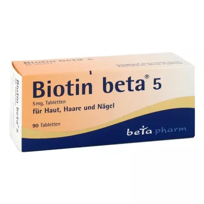 Biotin beta 5 tablete, 90 kom Biotin beta 5 tablete, 90 kom