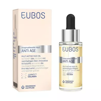 EUBOS ANTI-AGE Multiaktivno olje za obraz, 30 ml