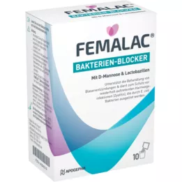 FEMALAC Blokator bakterij v prahu, 10 kosov