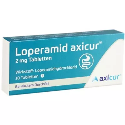 LOPERAMID axicur 2 mg tablete, 10 kosov