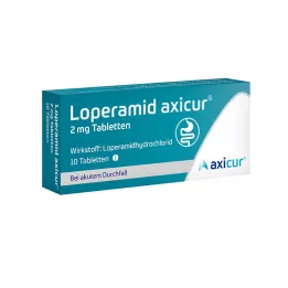 LOPERAMID axicur 2 mg tablete, 10 kosov