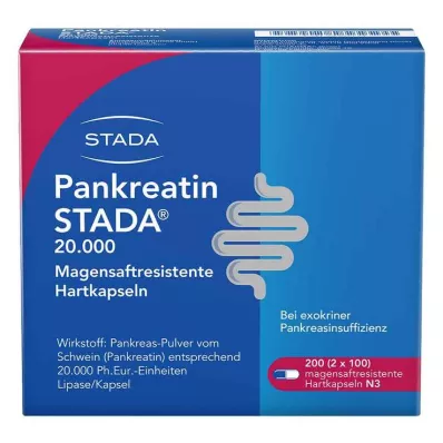 Pancreatin STADA® 20.000, 200 kom