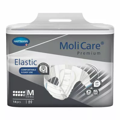 Molicare Premium Elastic Slip 10 kapljic velikost M, 14 kos
