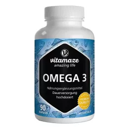 OMEGA-3 1000 mg EPA 400/DHA 300 kapsul z visokim odmerkom, 90 kosov
