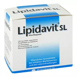 LIPIDAVIT SL Mehke kapsule, 100 kosov